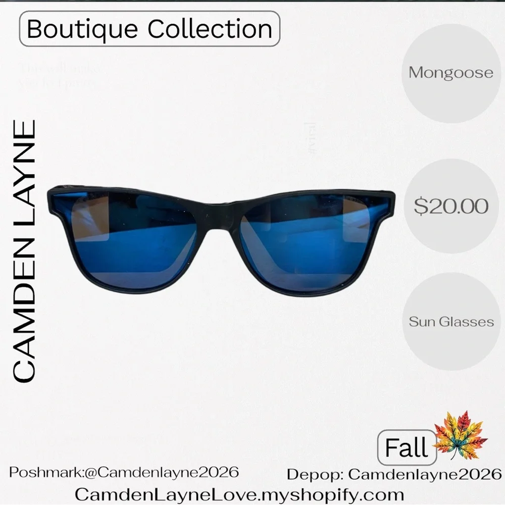 Mongoose Blue Sunglasses